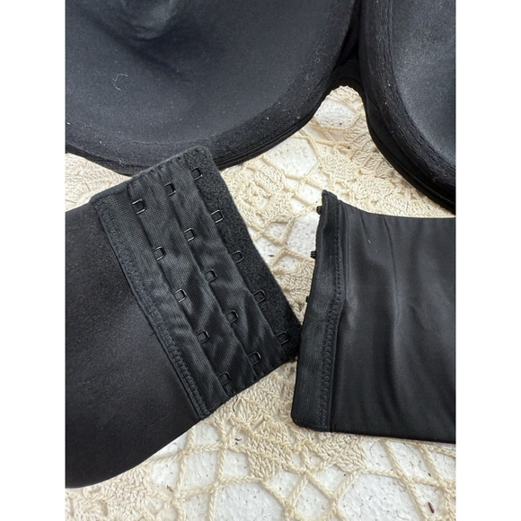 Cacique Women Bra 46C Black Strapless Underwire - Picture 5 of 5